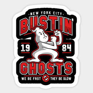 New York City Bustin' Ghosts Sticker